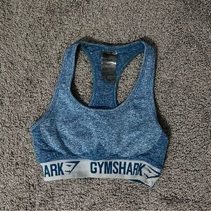 Gymshark Heather Blue Athletic Top